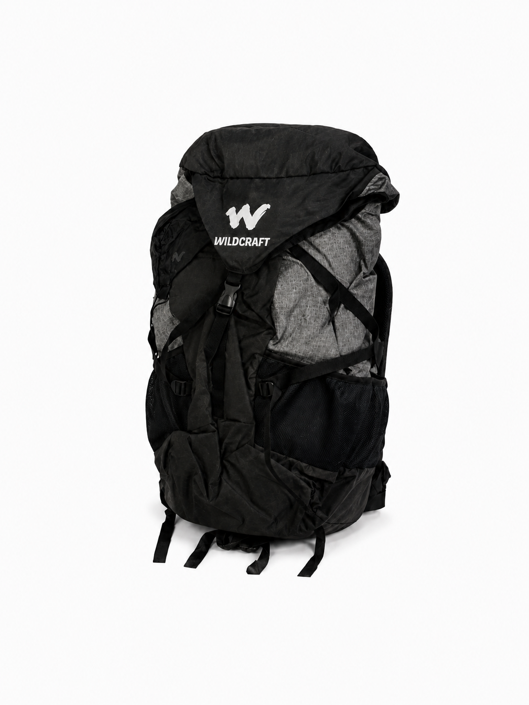 HAWK 45L BLACK: CAMPING BACKPACK