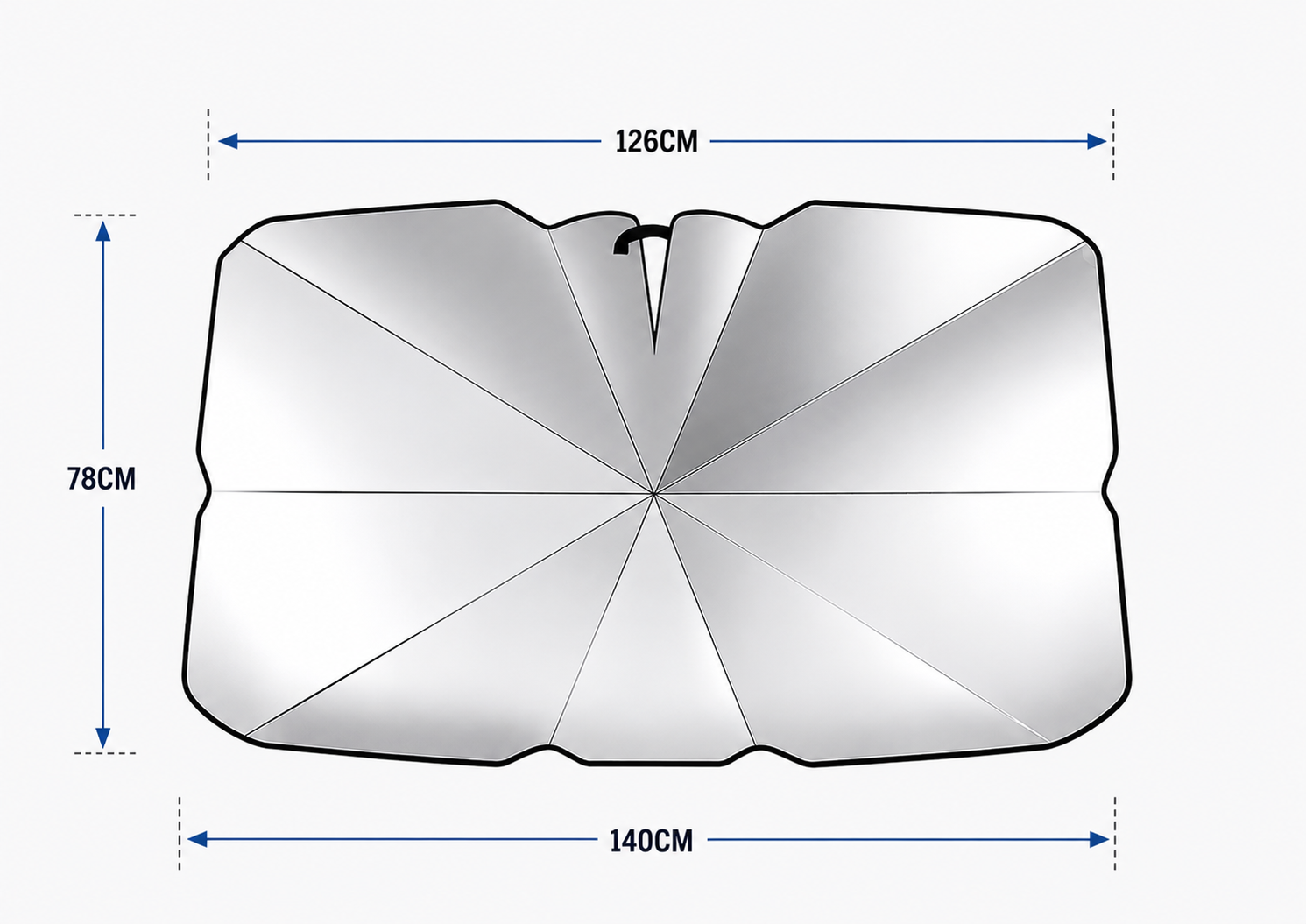 Umbrella Cooling Windshield Sunshade