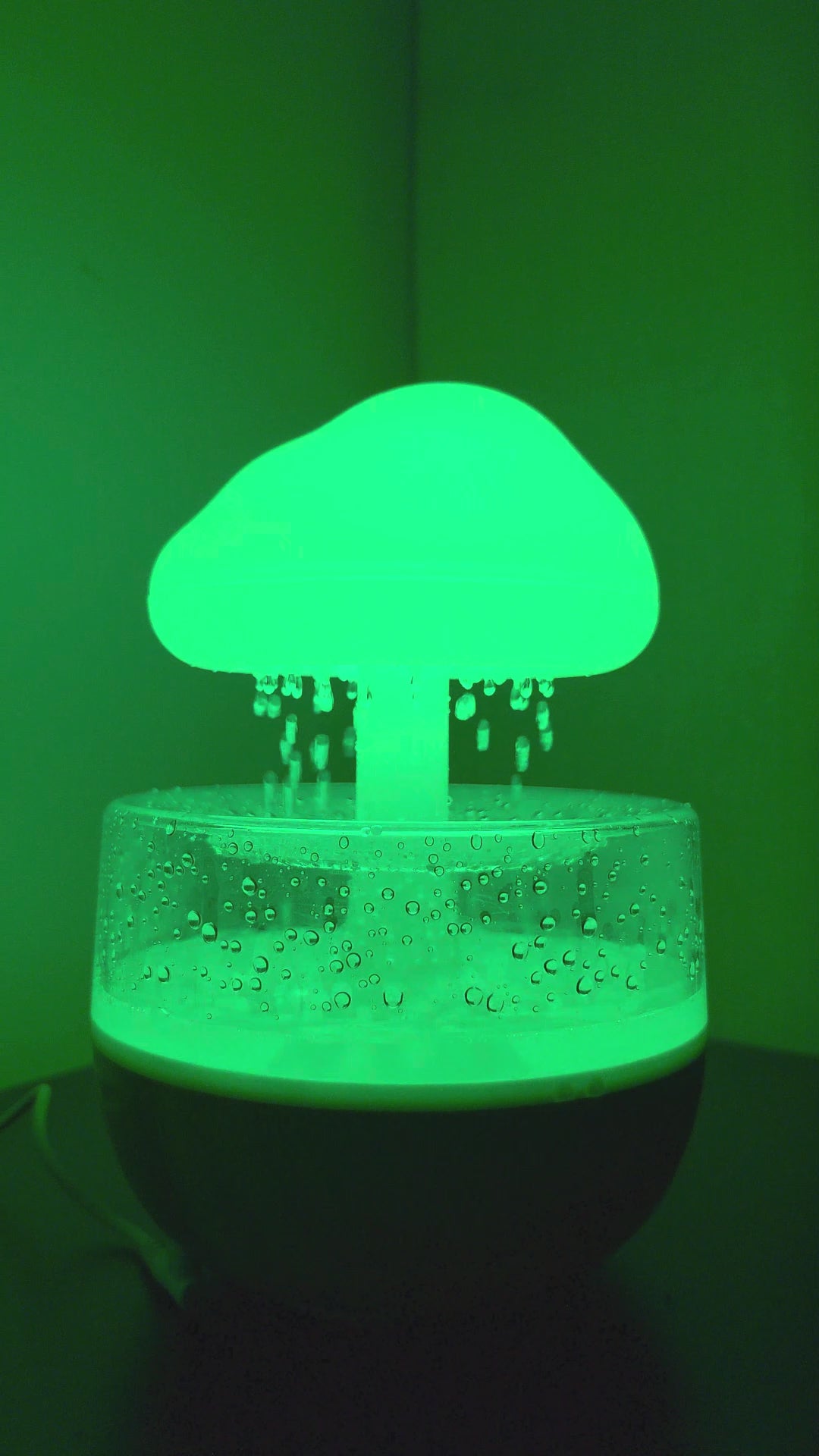 CloudAroma: 3-in-1 Rainfall Aroma Humidifier with 7-Color Ambient Light